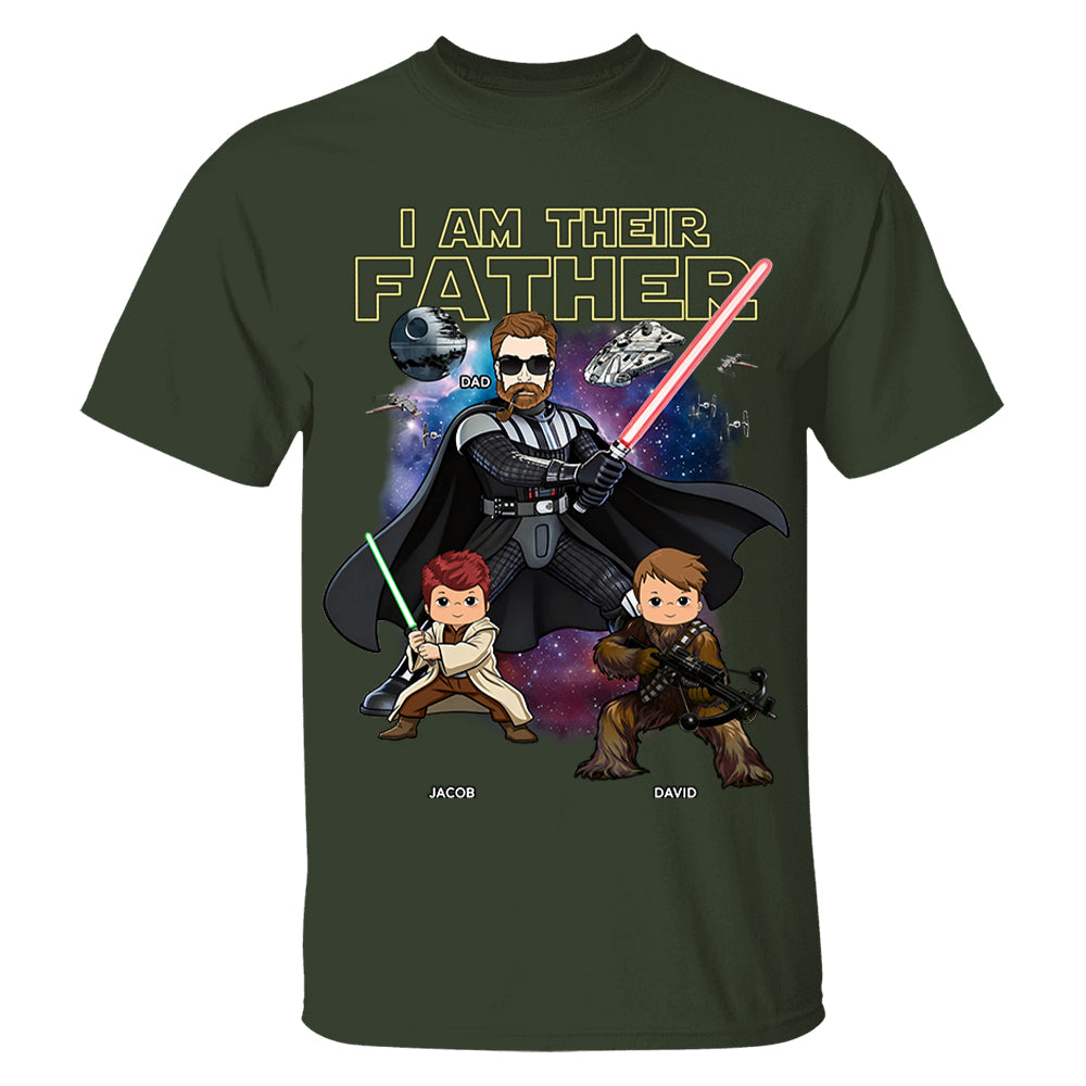 I Am Their Father Custom Vintage Style Shirt For Dad - Father's Day Gift New VH01