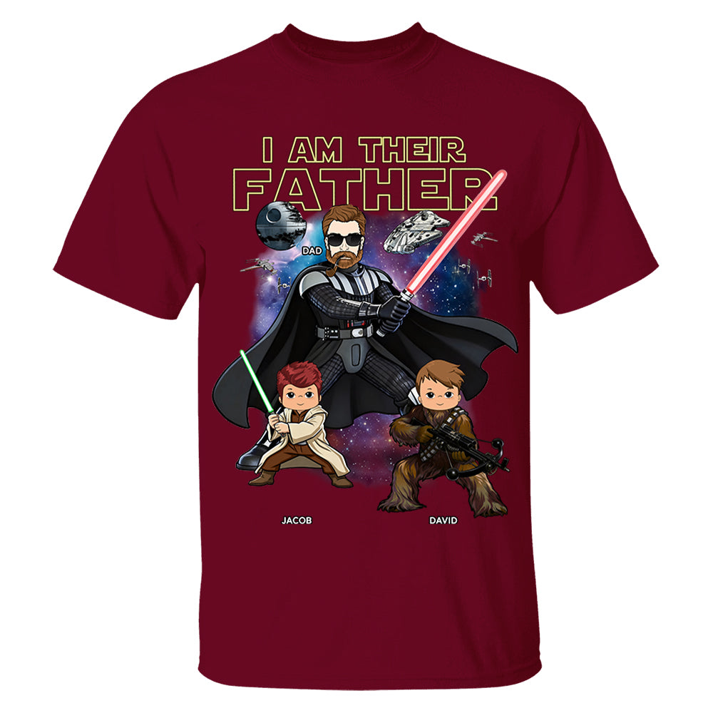 I Am Their Father Custom Vintage Style Shirt For Dad - Father's Day Gift New VH01