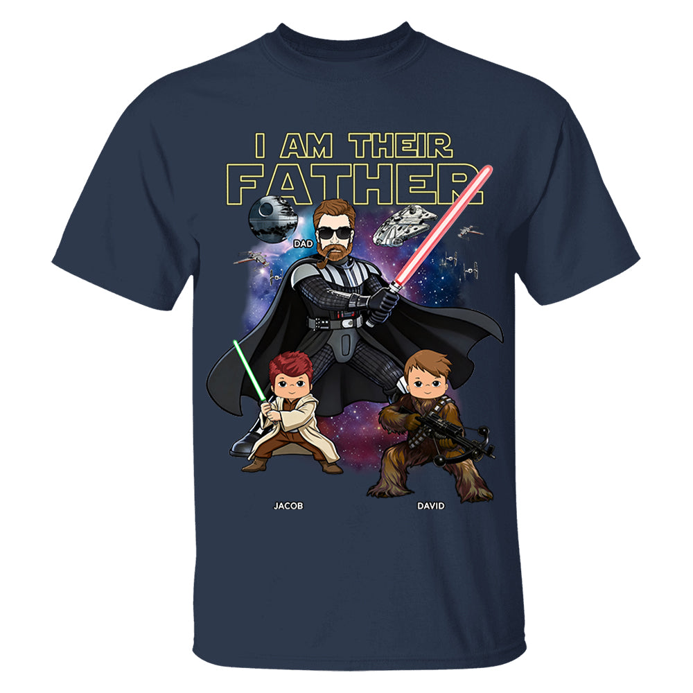 I Am Their Father Custom Vintage Style Shirt For Dad - Father's Day Gift New VH01