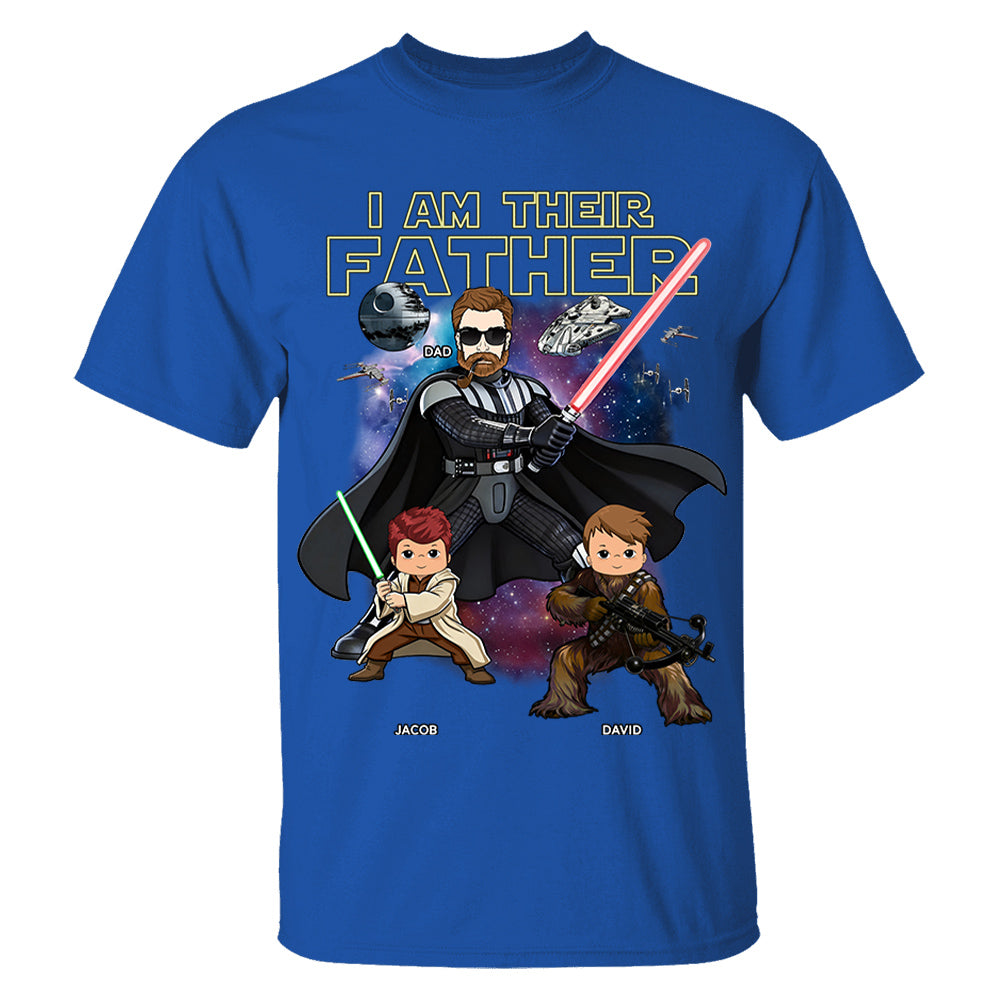 I Am Their Father Custom Vintage Style Shirt For Dad - Father's Day Gift New VH01