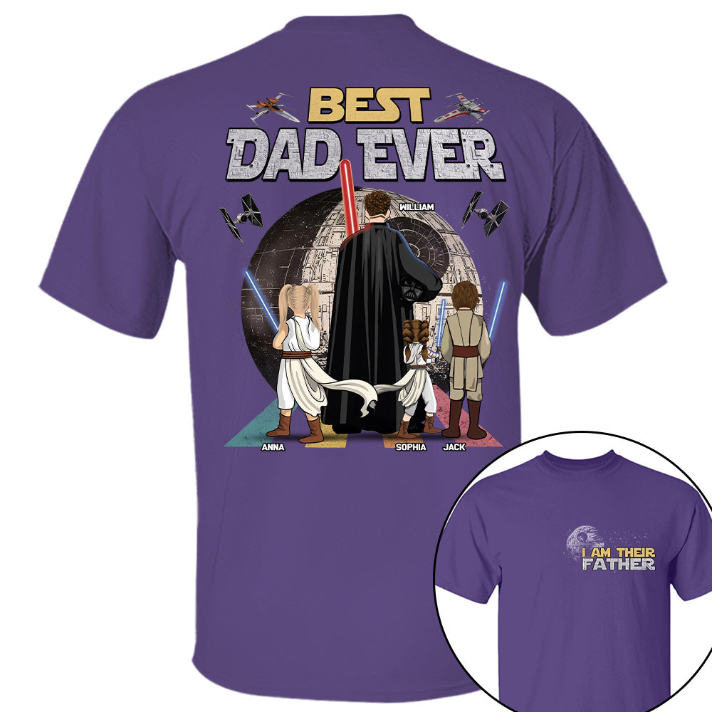 I Am Their Father Best Dad Ever - Personalized Shirt - Gift For Dad, Father's Day 2026 T1807 T24