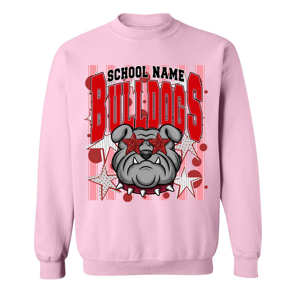 Gameday School Spirit,  Personalized School Spirit Retro School Mascot, Football Baseball Softball Team Shirt, Gift For Teacher Student Sport Lovers MI209 Nh00