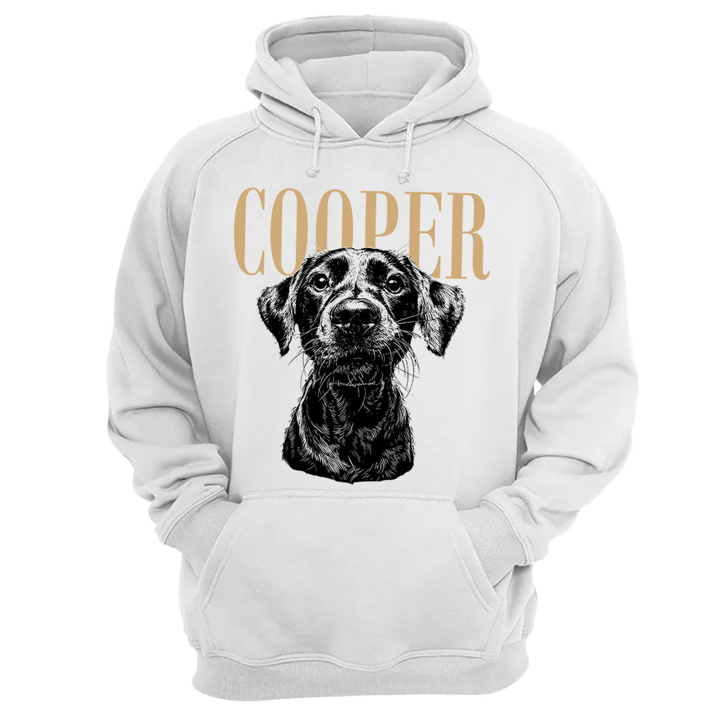 Custom Pet Photo And Name Shirt,Personalized Comfort Colors Pet Shirt,Customized Picture Dog Shirt,Dog Lover Gift,Cat Mom Gift,Pet Loss Gift VH01