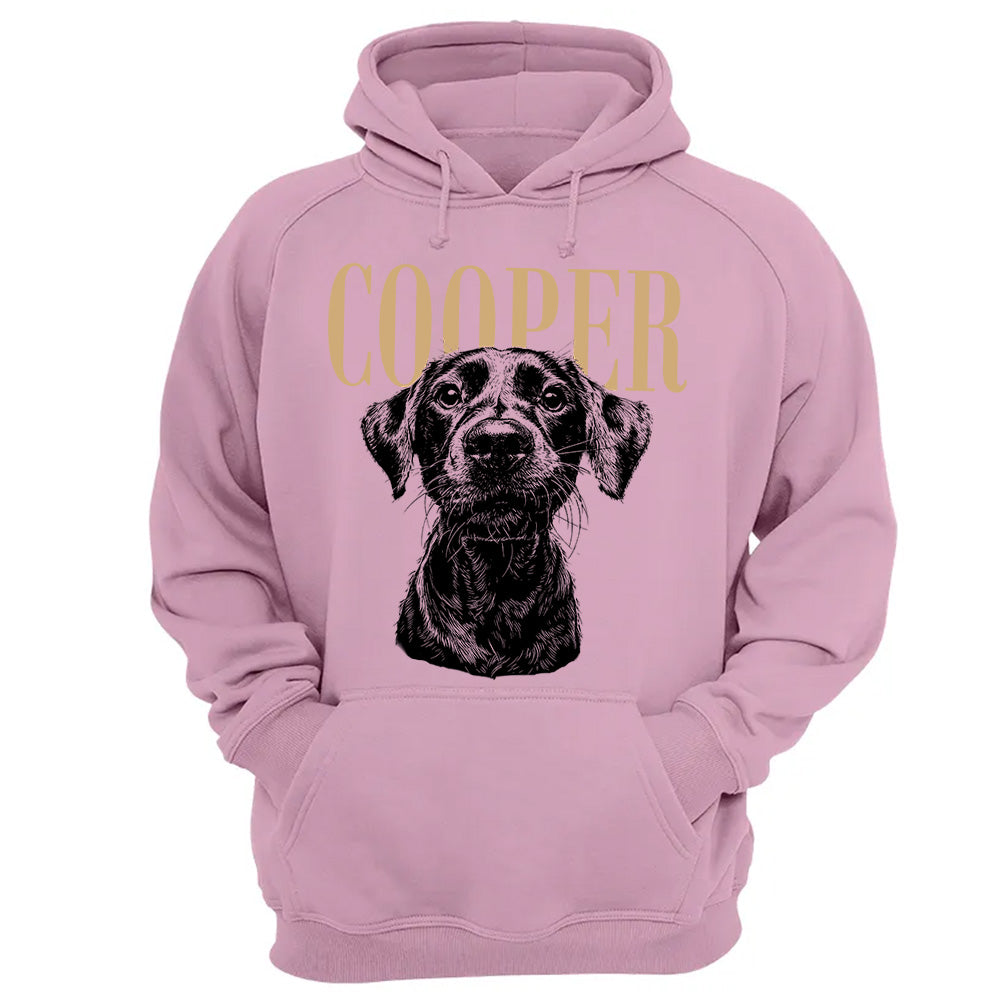 Custom Pet Photo And Name Shirt,Personalized Comfort Colors Pet Shirt,Customized Picture Dog Shirt,Dog Lover Gift,Cat Mom Gift,Pet Loss Gift VH01
