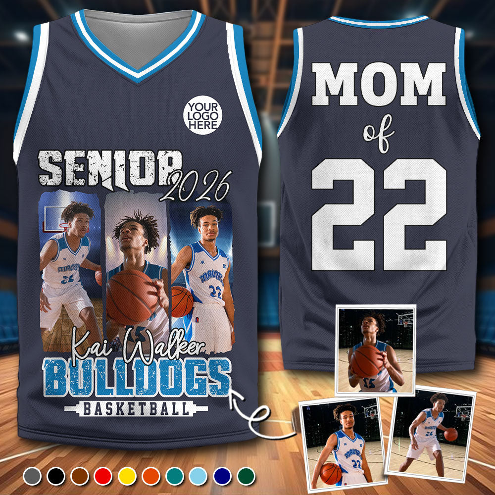 Custom Photo Basketball Player Basketball Jersey- Personalized Team Name School Name Jersey A2110 Vrs2 Pt99