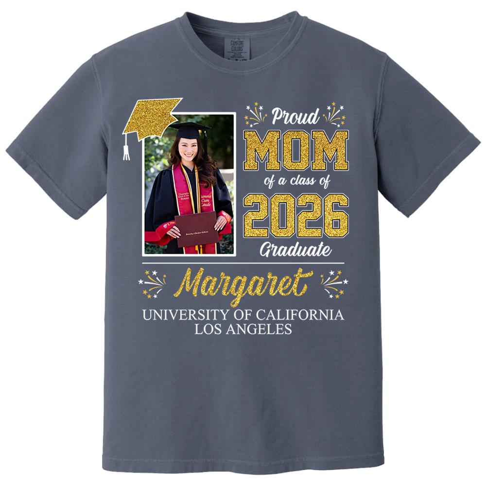 Personalized Graduation Shirts Custom Graduation Shirt Class of 2026 Family Gifts For Family Member Graduation Shirt Vr2 Na02 Hv01