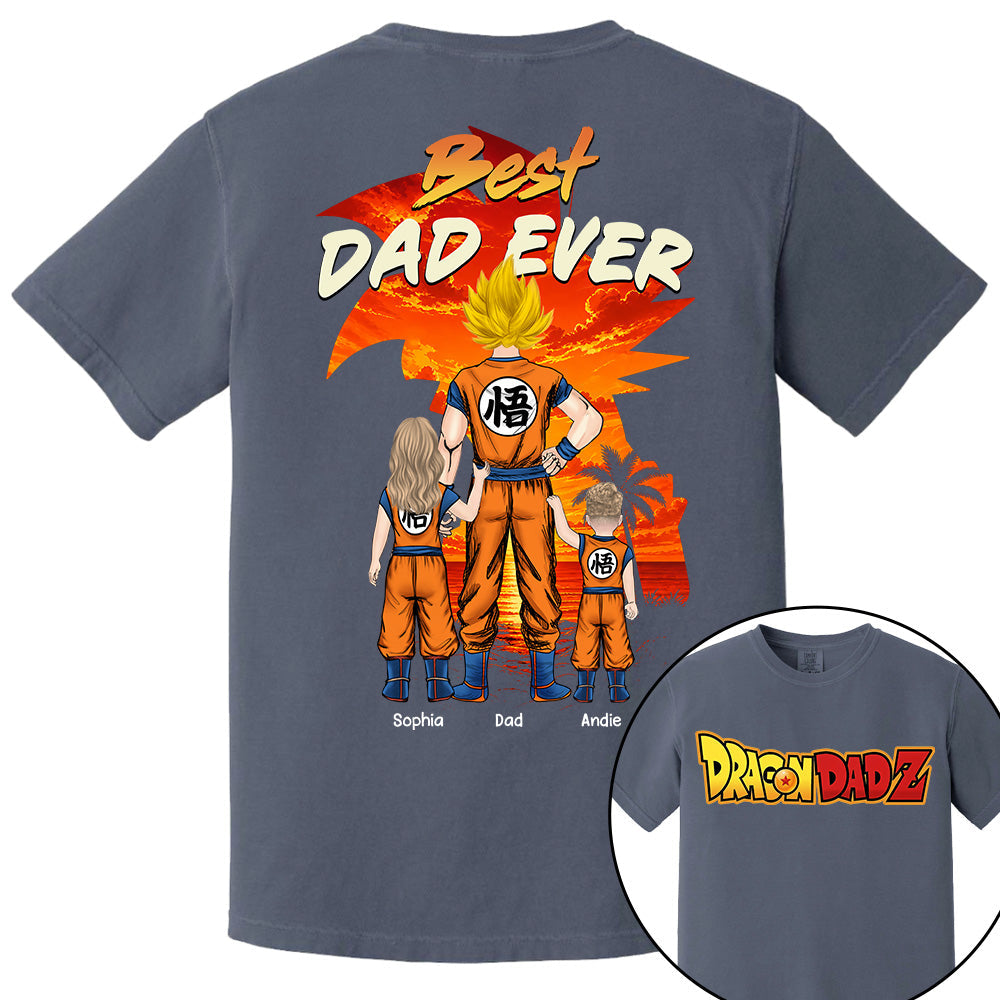 Custom DragonDad Best Dad Ever Shirt, Father's Day 2026 L0411 VH01