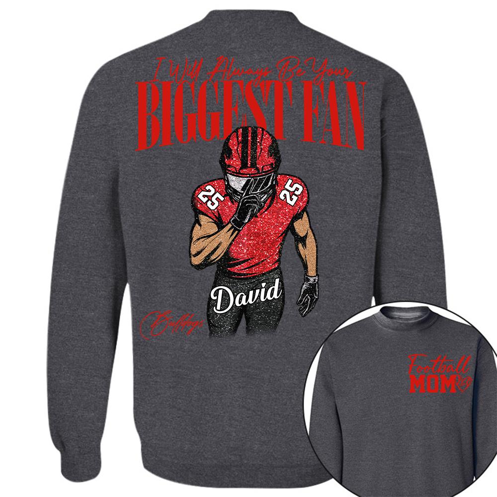I'll Always Be Your Biggest Fan - Washed Tee Retro Bootleg Shirt For Football Players Na02 Hv01
