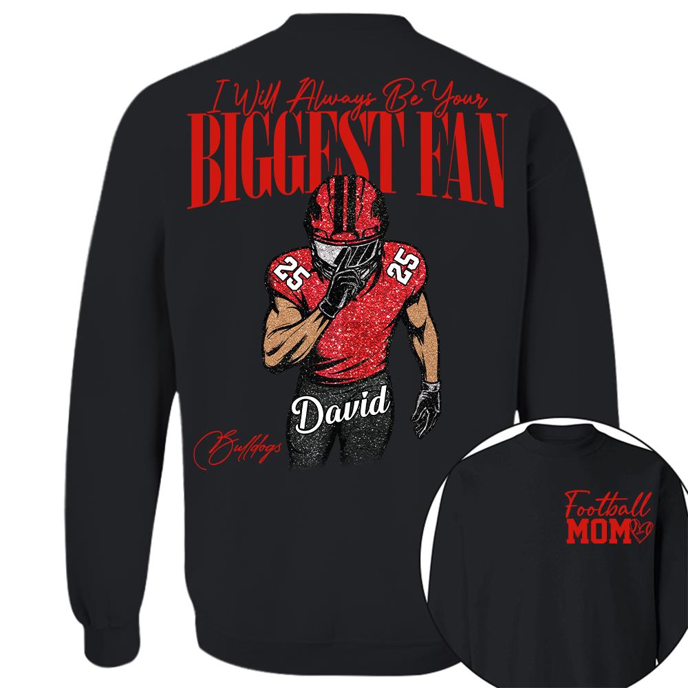 I'll Always Be Your Biggest Fan - Washed Tee Retro Bootleg Shirt For Football Players Na02 Hv01