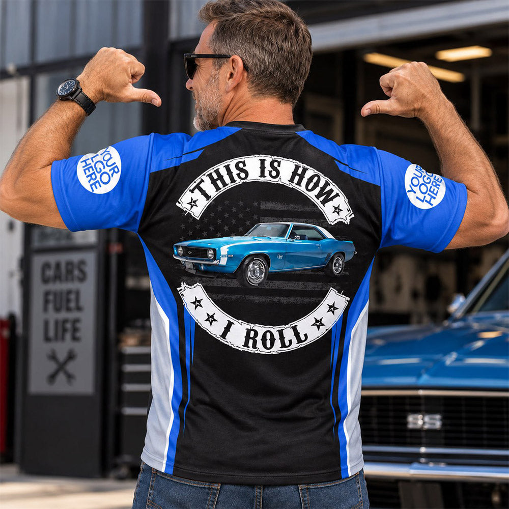 This Is How I Roll - Custom Car Photo Shirt - Personalized Gift for Car Lovers A2110 Pt99
