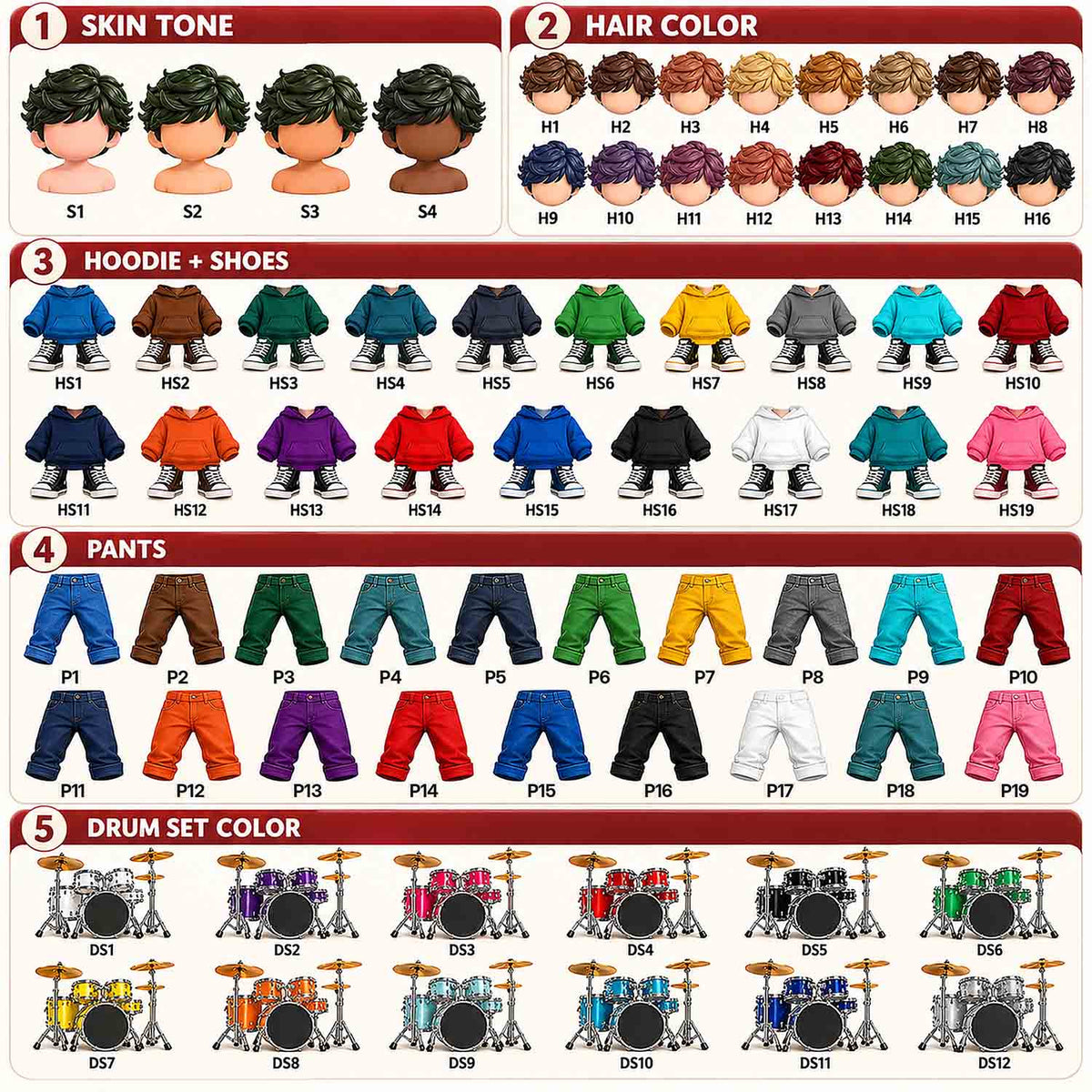 Custom Just A Boy Who Loves Drumming Ornament, Christmas Gifts For Drummer L0411 Pt99