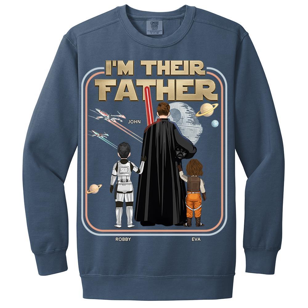 I'm Their Father - Personalized Shirt For Dad - Custom Gift For Father's Day A2110 Nh00