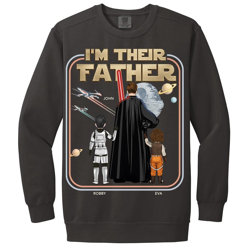 I'm Their Father - Personalized Shirt For Dad - Custom Gift For Father's Day A2110 Nh00