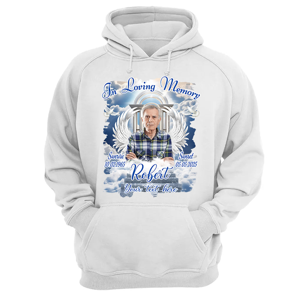 Custom Upload Photo In Loving Memory Shirt