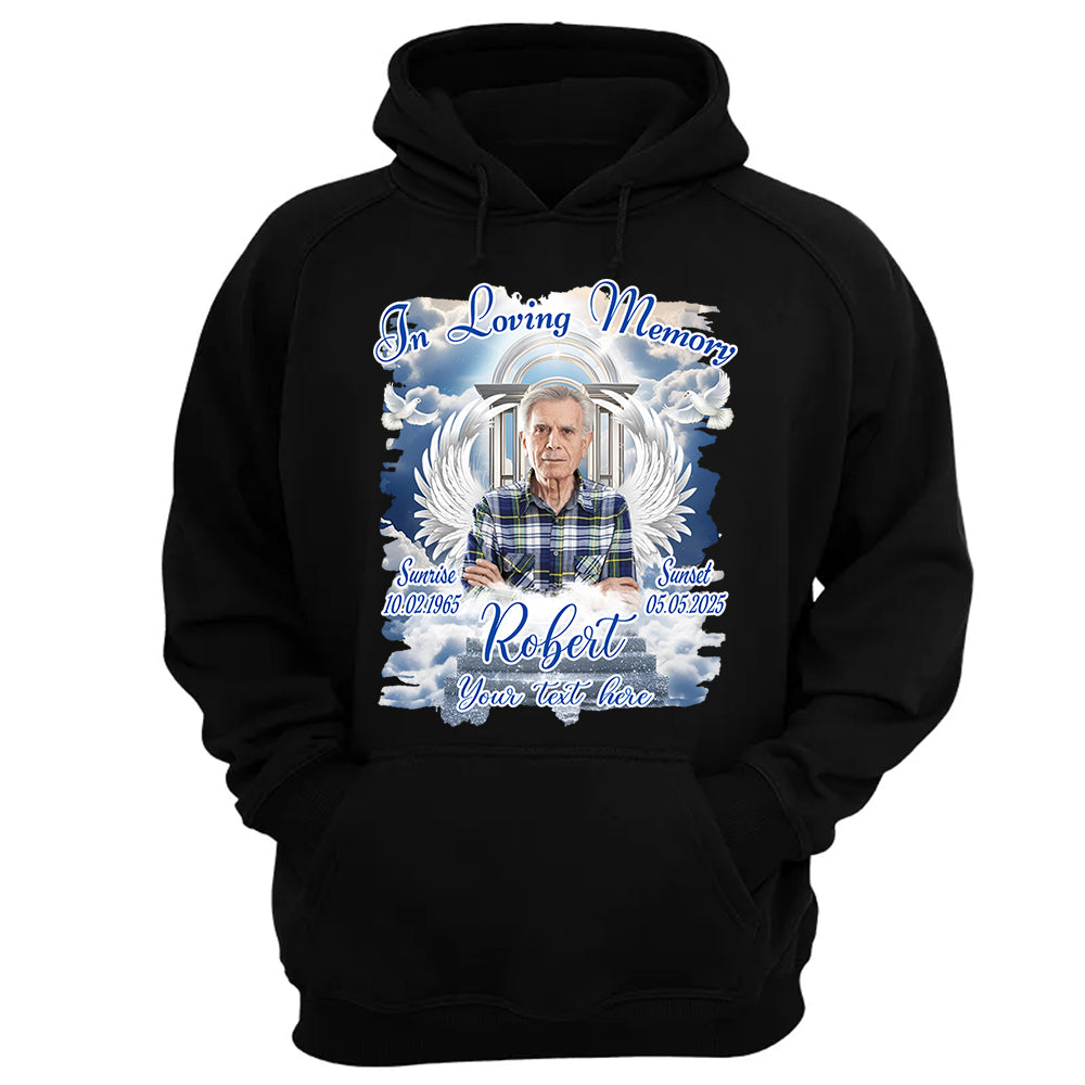 Custom Upload Photo In Loving Memory Shirt