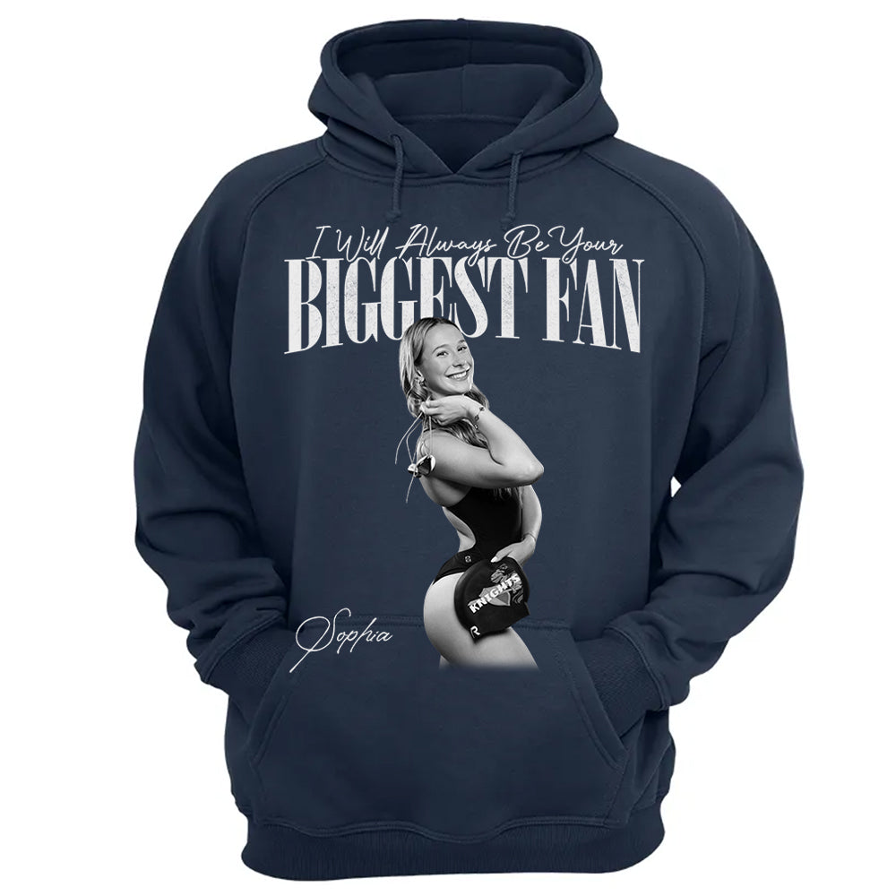 I’ll Always Be Your Biggest Fan – Vintage Washed Retro Bootleg Tee for Swimming Players NA02