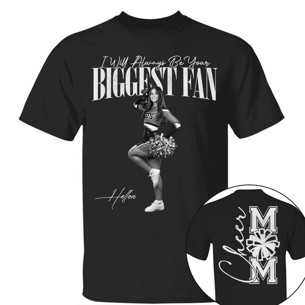 I'll Always Be Your Biggest Fan - Washed Tee Retro Bootleg Shirt For Cheerleading Vr2 Na02 Do99