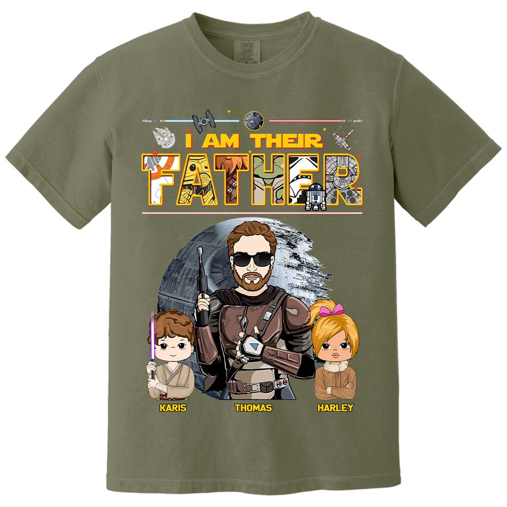 I Am Their Father - Personalized Shirt For Dad Father's Day NA04 Hv01