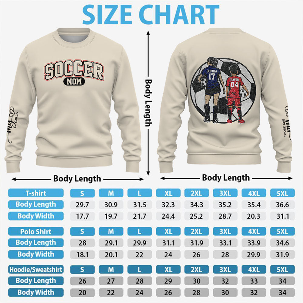 Soccer Mom - I'll Always Be Your Biggest Fan Personalized Shirt Custom Photos For Soccer Family NA04