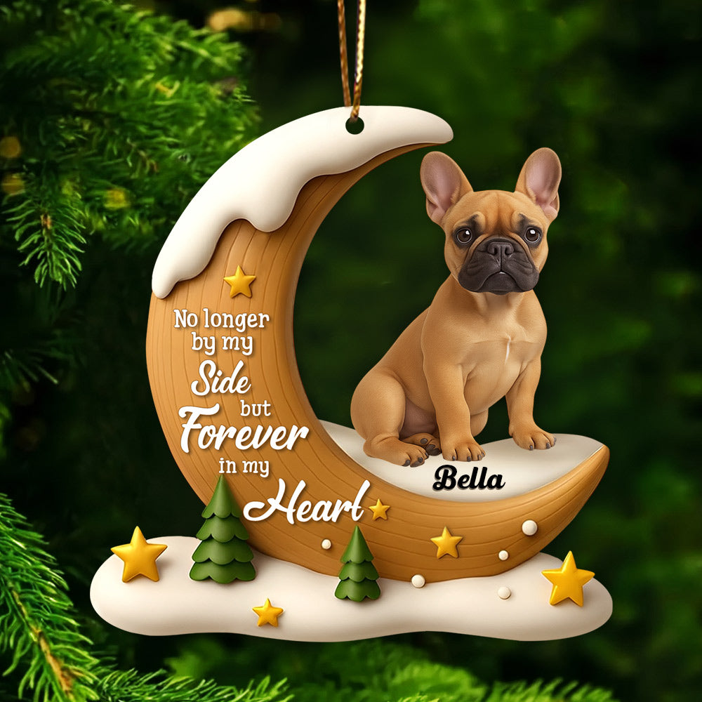 The Brightest Star In The Sky Dog Memorial - Personalized Custom Acrylic Ornament - Gifts For Dog Lovers T1807 Li29