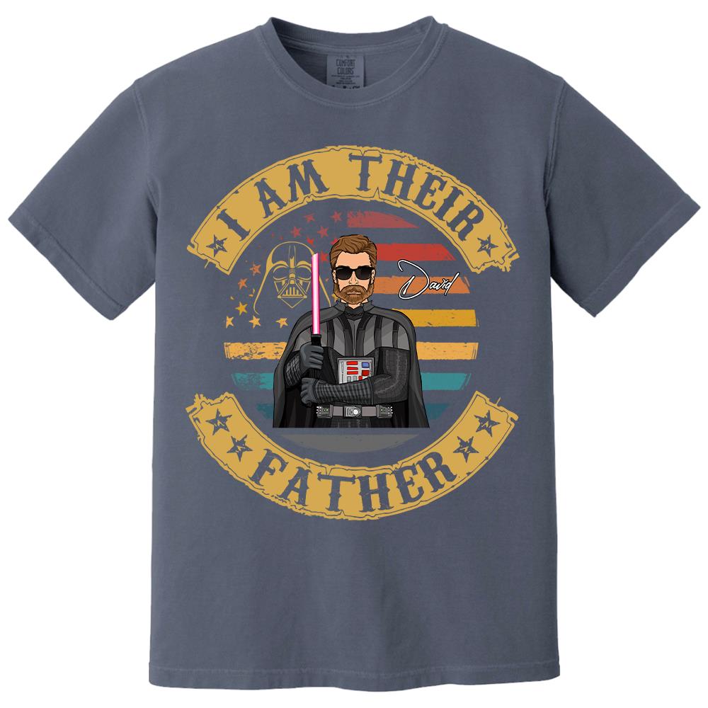 I Am Their Father - Personalized Shirt Custom Nickname Gift For Dad T1807 Hv01