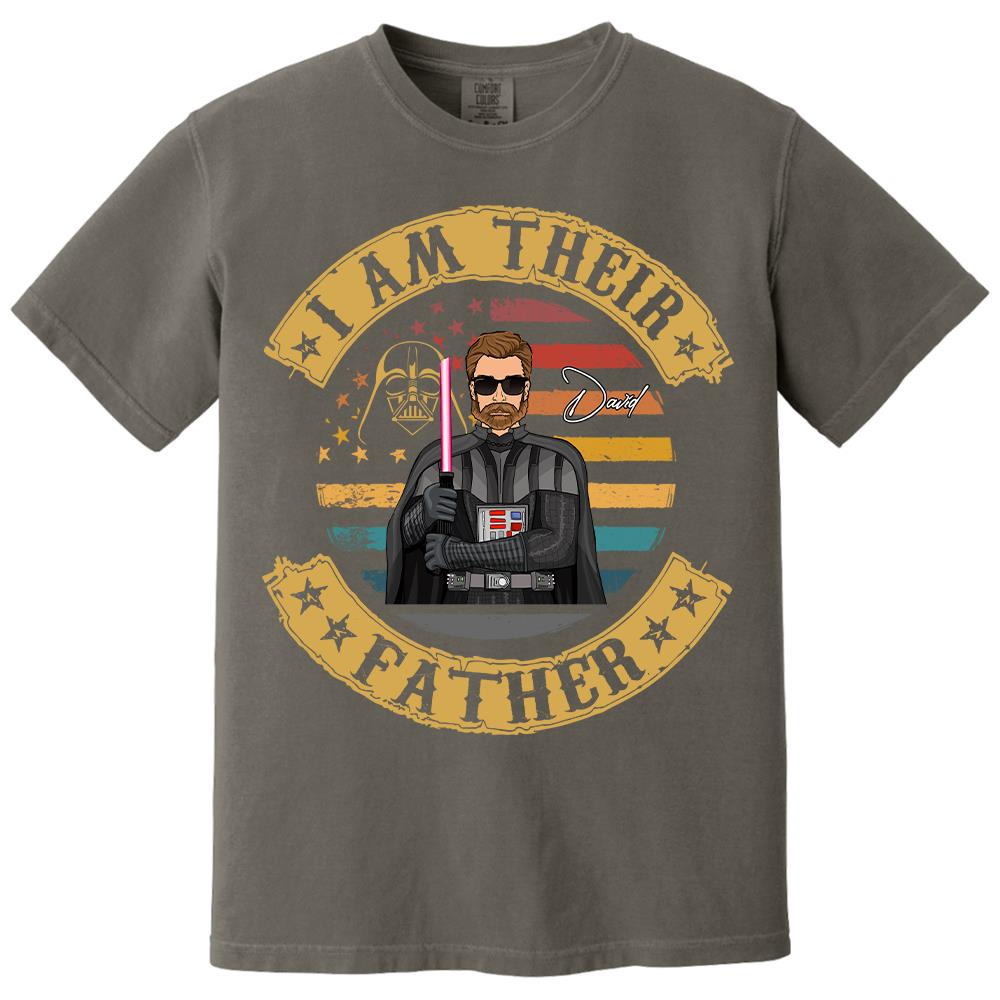 I Am Their Father - Personalized Shirt Custom Nickname Gift For Dad T1807 Hv01