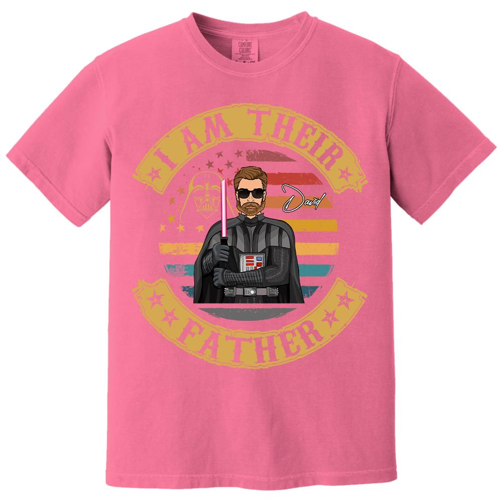 I Am Their Father - Personalized Shirt Custom Nickname Gift For Dad T1807 Hv01