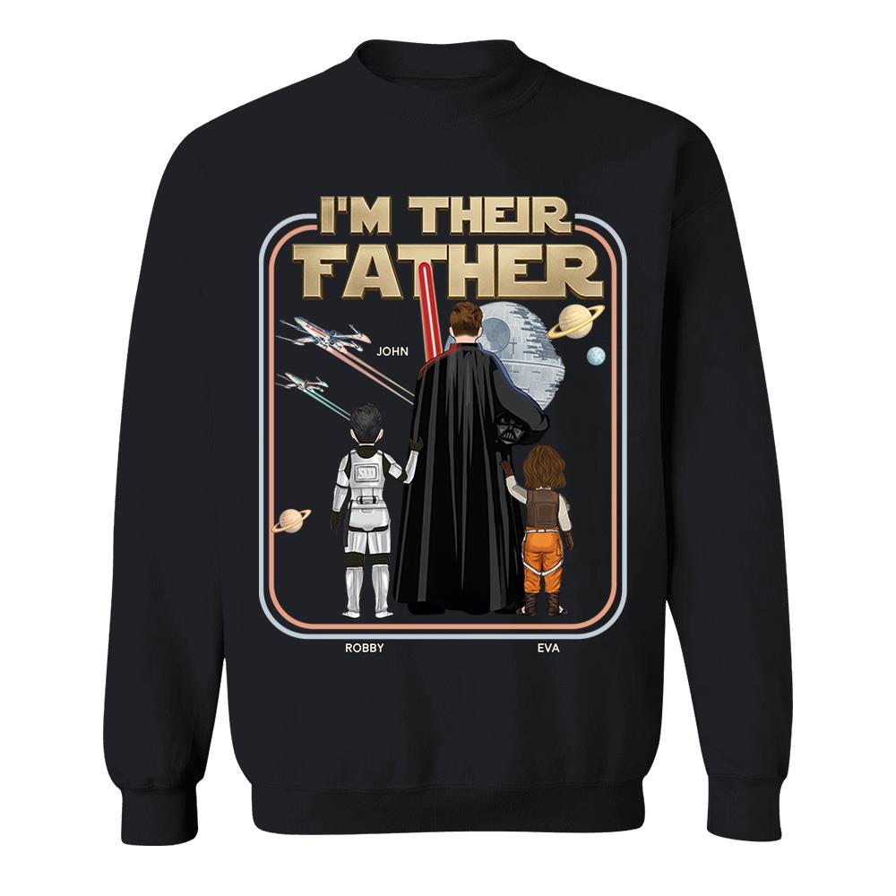 I'm Their Father - Personalized Shirt For Dad - Custom Gift For Father's Day A2110 Nh00