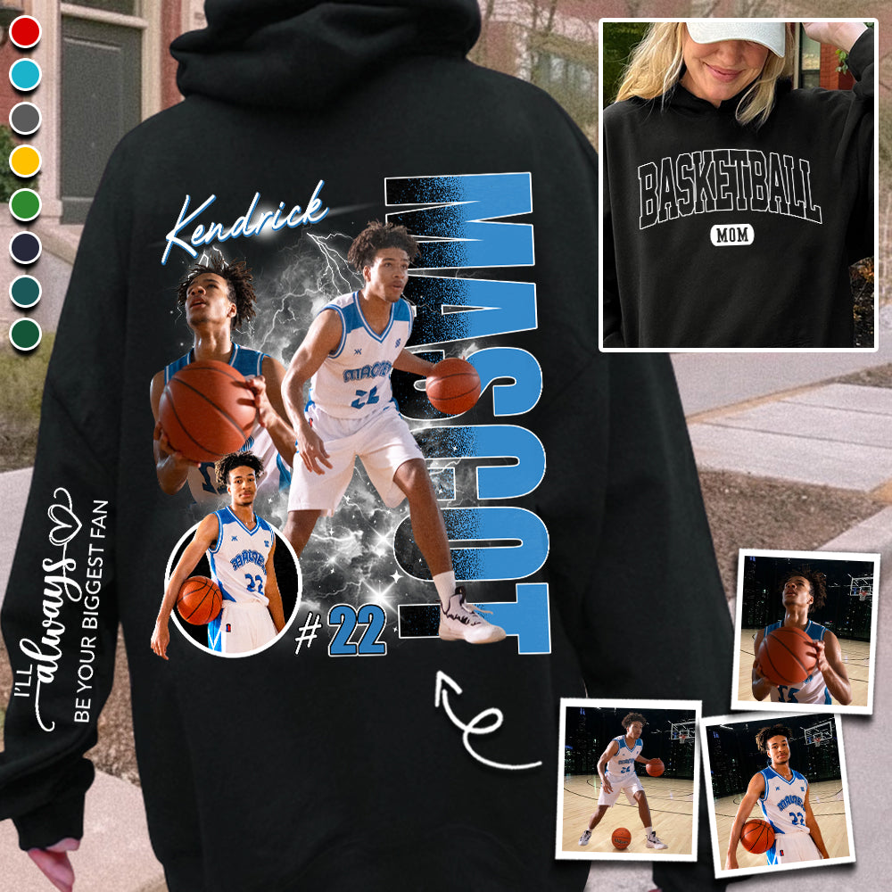 Basketball Mom - I Will Always Be Your Biggest Fan - Personalized Shirt For Basketball Family NA02 Li29