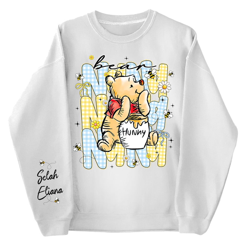 Mama Bear EST, Personalized Mother Shirt with Kids Names, Perfect Gift for Mother's Day, Gift For Mama Nini Gigi Nene Grandma MI209 TH23