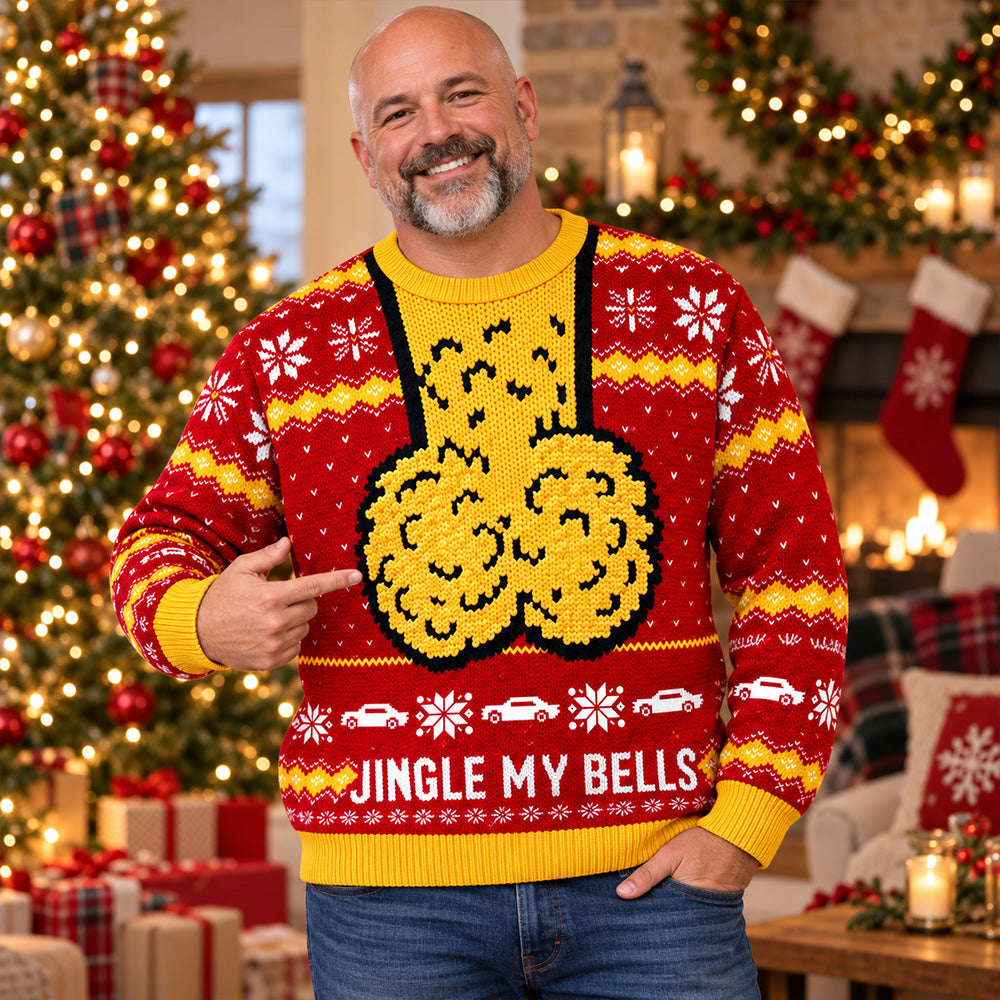 Jingle My Bells - This How I Roll -  Custom Photo Ugly Sweater - Gift for Car Lovers A2110 T24