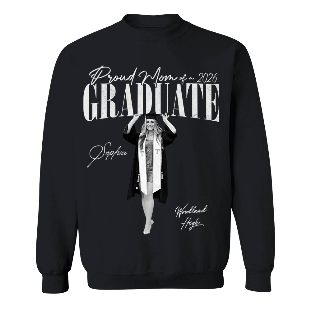 Personalized Graduation Shirts Custom Graduation Shirt Class of 2026 Family Gifts For Family Member Graduation Shirt Proud Family Shirt  Na02 Li29
