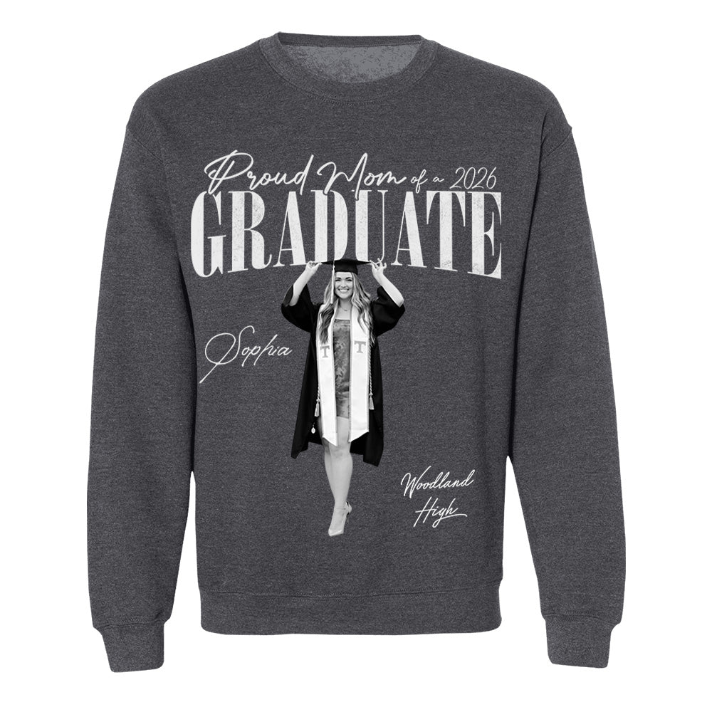Personalized Graduation Shirts Custom Graduation Shirt Class of 2026 Family Gifts For Family Member Graduation Shirt Proud Family Shirt  Na02 Li29