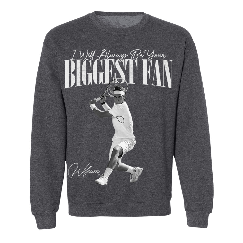 I'll Always Be Your Biggest Fan - Washed Tee Retro Bootleg Shirt For Tennis Players NA04 Li29