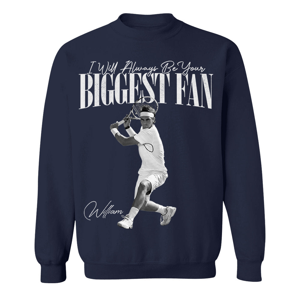 I'll Always Be Your Biggest Fan - Washed Tee Retro Bootleg Shirt For Tennis Players NA04 Li29