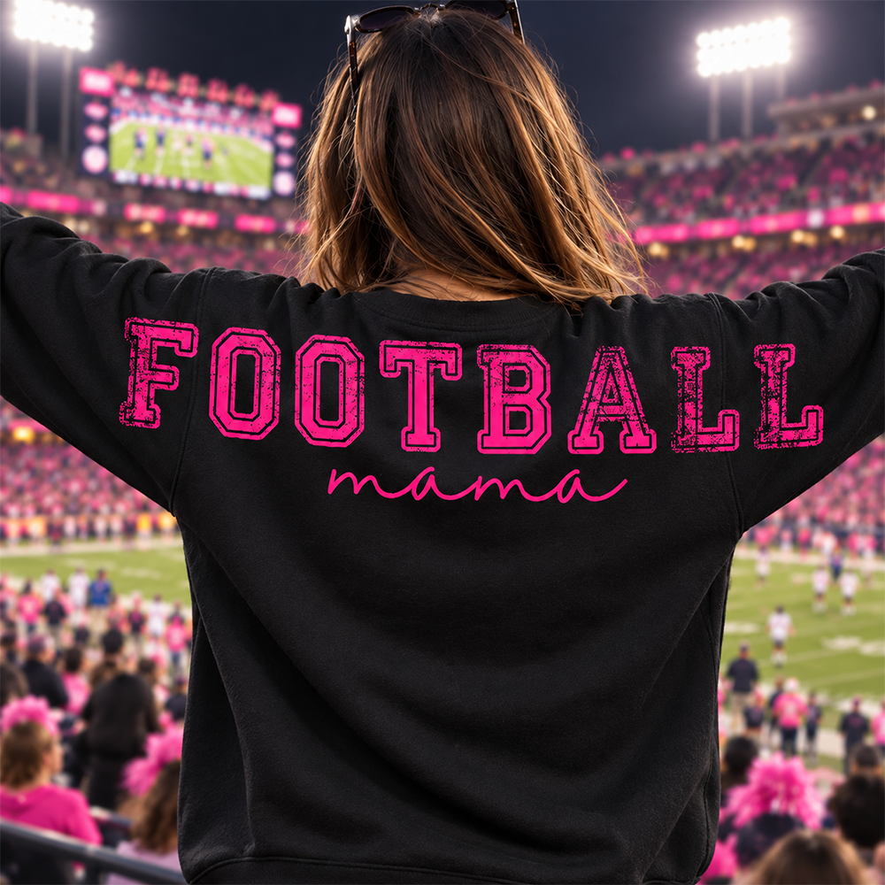 Pink Out Tackle Breast Cancer, Custom Large Back Graphic Game Day Football Shirt, Gift For Football Mom Family Football Lovers MI209 Hv01