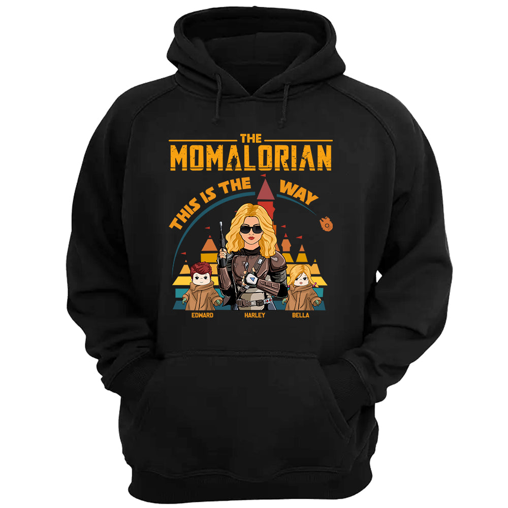 The Momalorian This Is The Way - Personalized Shirt For Mom Dad Ph99 Tu20