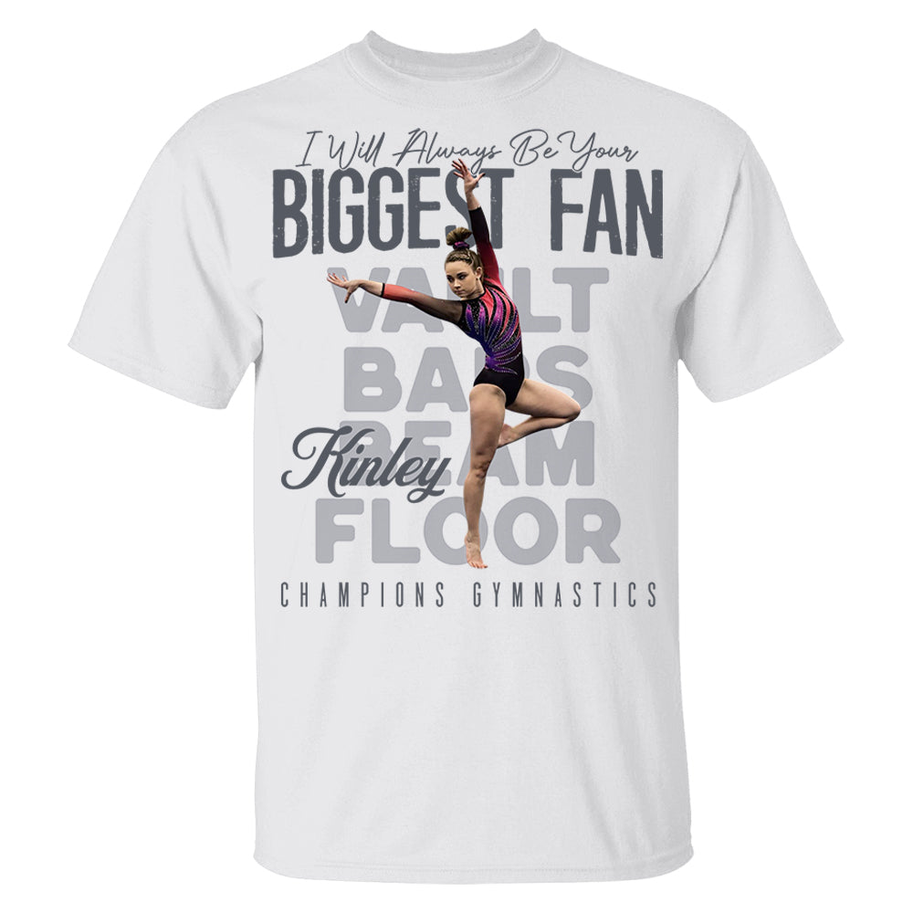 That's My Girl -Custom Photo Gymnast Shirt - Gymnastics Mom, Dad, Family Shirt A2110