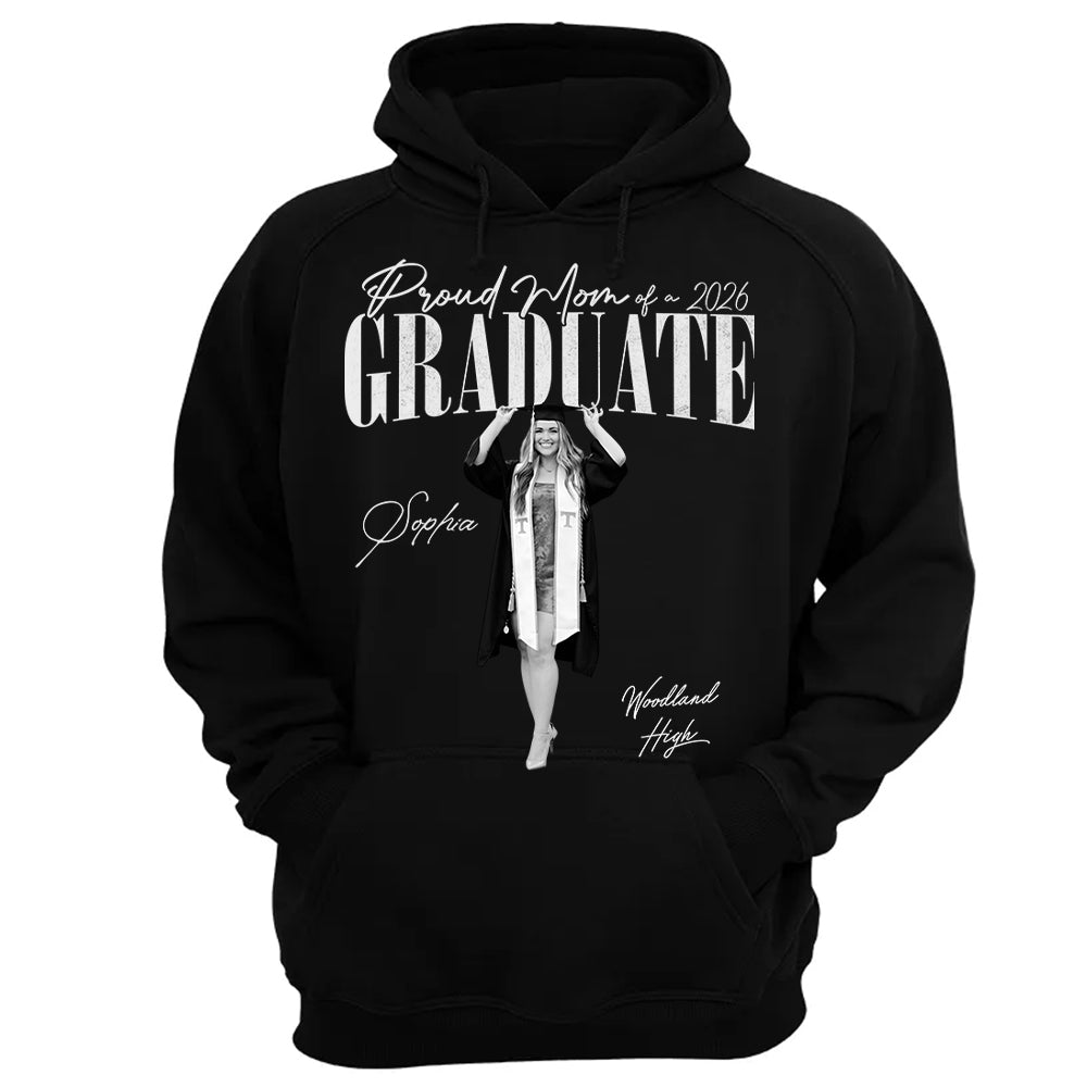 Personalized Graduation Shirts Custom Graduation Shirt Class of 2026 Family Gifts For Family Member Graduation Shirt Proud Family Shirt  Na02 Li29