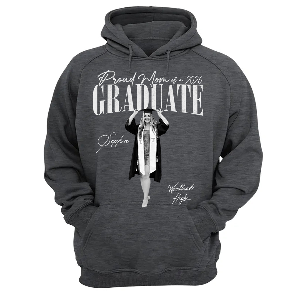 Personalized Graduation Shirts Custom Graduation Shirt Class of 2026 Family Gifts For Family Member Graduation Shirt Proud Family Shirt  Na02 Li29