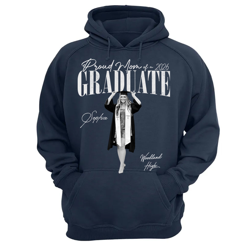 Personalized Graduation Shirts Custom Graduation Shirt Class of 2026 Family Gifts For Family Member Graduation Shirt Proud Family Shirt  Na02 Li29