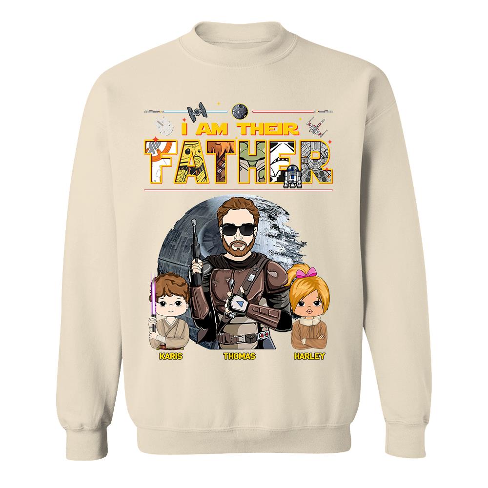I Am Their Father - Personalized Shirt For Dad Father's Day NA04 Hv01