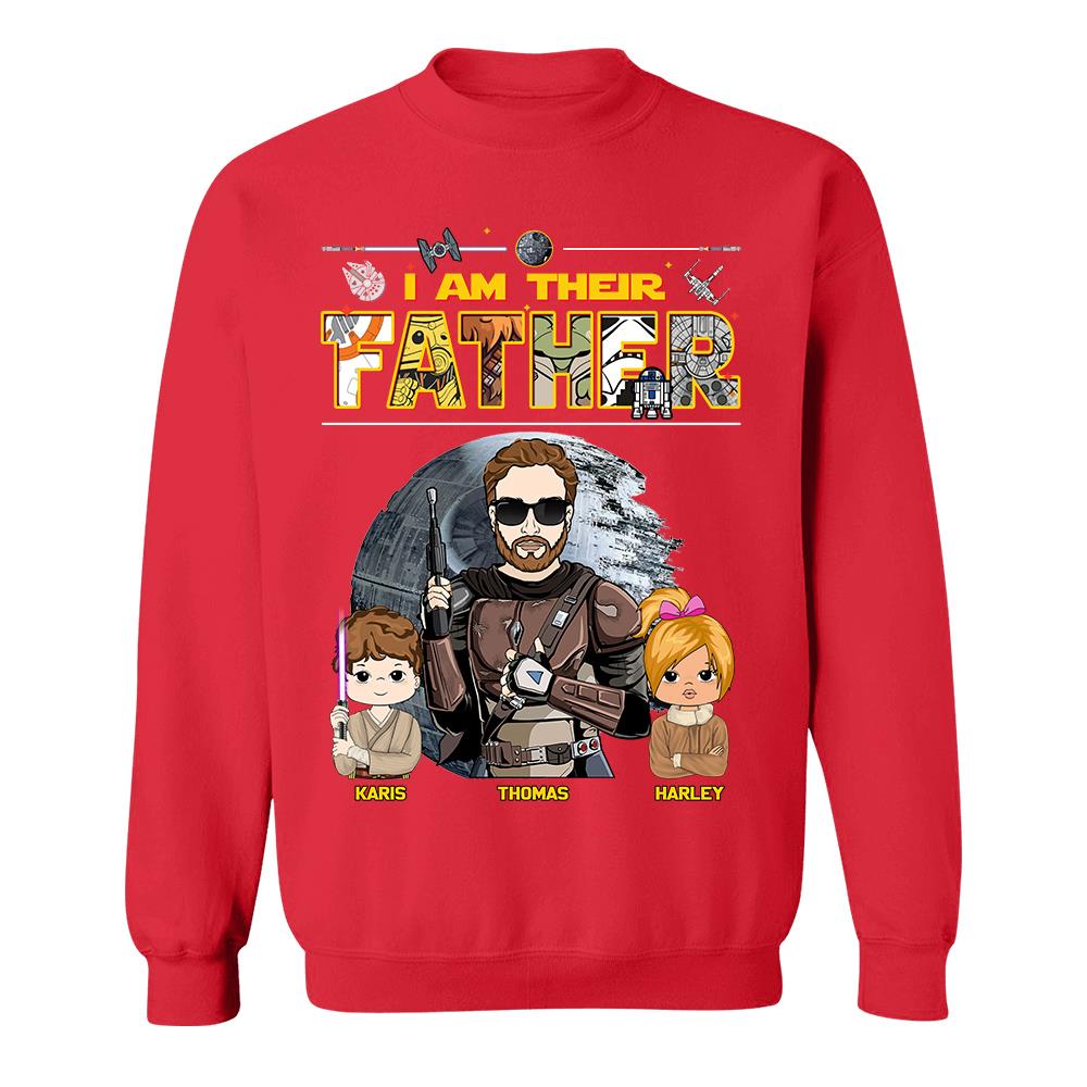 I Am Their Father - Personalized Shirt For Dad Father's Day NA04 Hv01