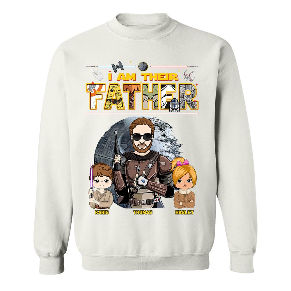 I Am Their Father - Personalized Shirt For Dad Father's Day NA04 Hv01