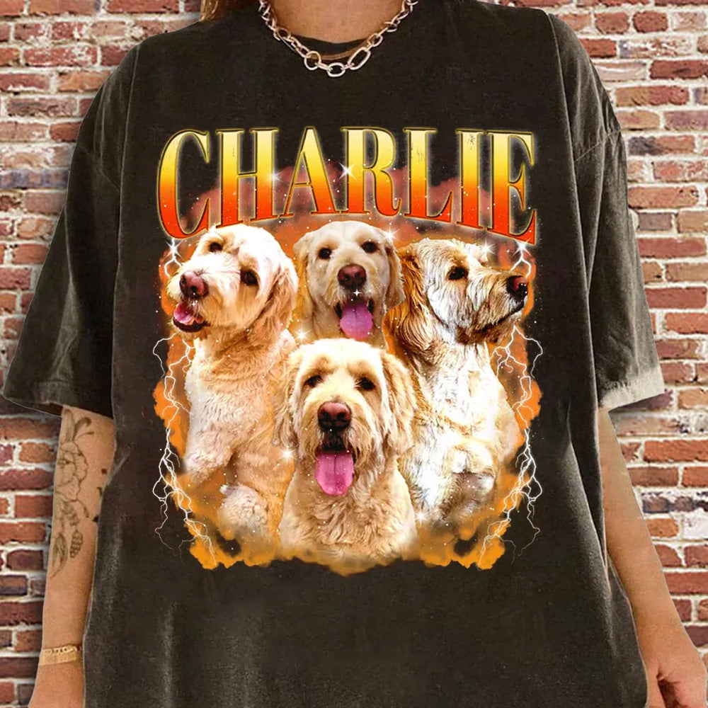Comfort Colors Custom Dog Shirt, Custom Pet Shirt, Custom Bootleg Shirt, Dog Remembrance Gift