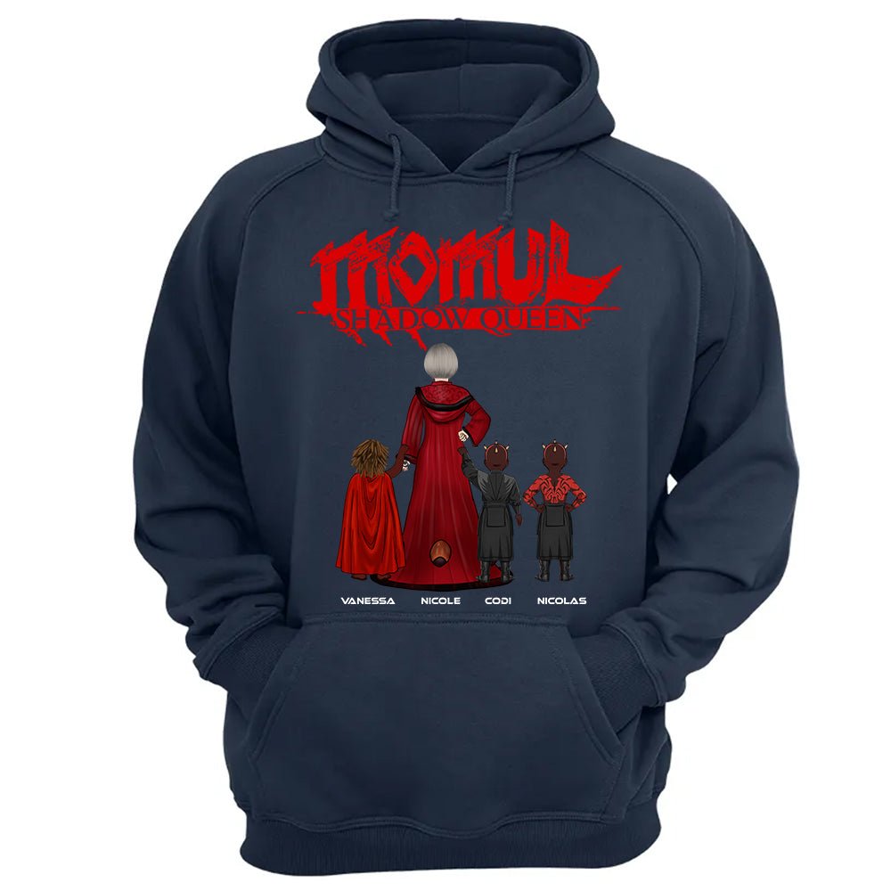 Personalized Momul Shadow Queen Shirt For Mom - Custom Mother's Day Gift 2026