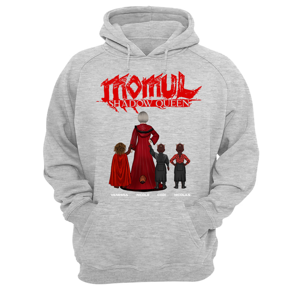 Personalized Momul Shadow Queen Shirt For Mom - Custom Mother's Day Gift 2026