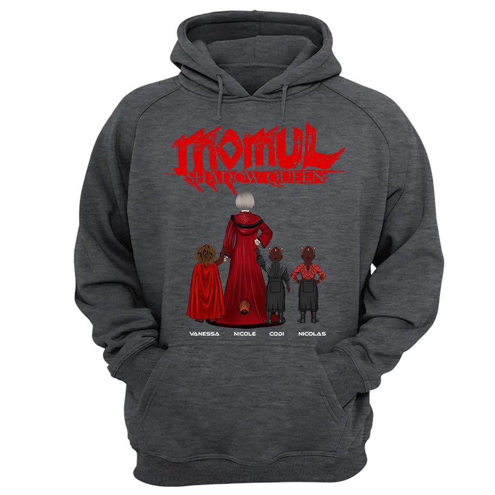 Personalized Momul Shadow Queen Shirt For Mom - Custom Mother's Day Gift 2026