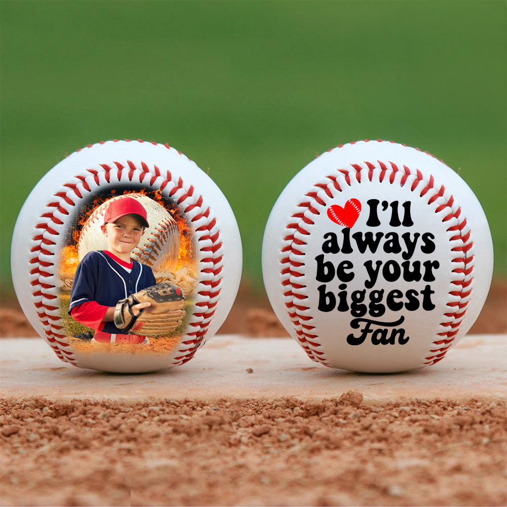 Personalized Engraved Baseball Custom Photo Player Gift For Baseball Lovers - Personalized Gift For Baseball Player K1702 MT2
