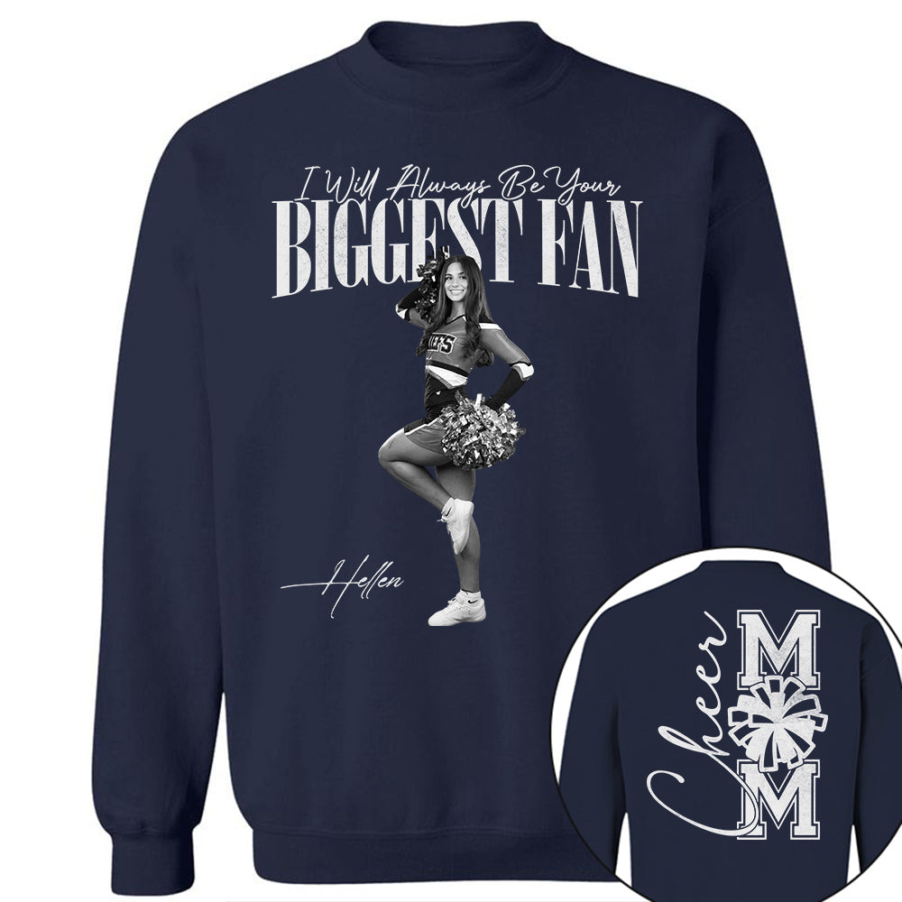 I'll Always Be Your Biggest Fan - Washed Tee Retro Bootleg Shirt For Cheerleading Vr2 Na02 Do99